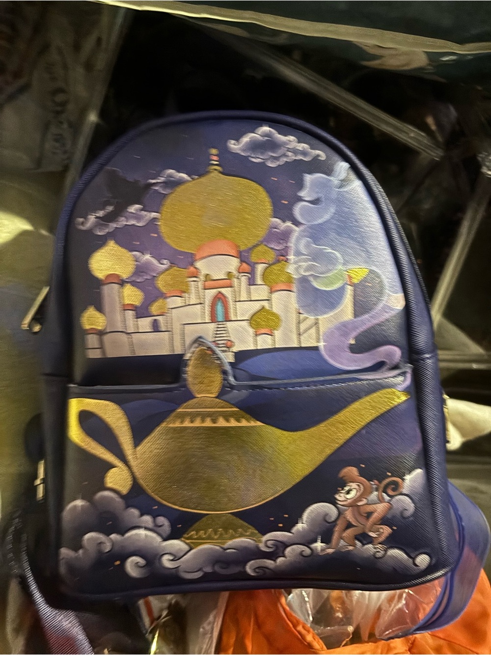 Loungefly Disney Aladdin Princess Jasmine Castle Mini Backpack